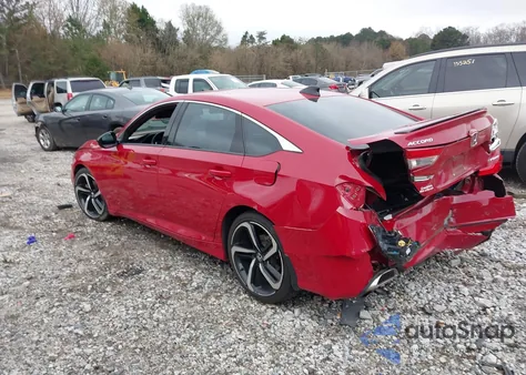 2021 Honda Accord Sport z USA, uszkodzony, nr VIN 1HGCV1F3XMA098820